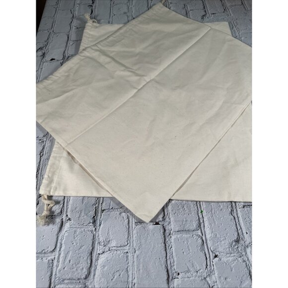 White + Warren Dust Bag Storage Cashmere Protector Pouch 18" x 14” 2 Pack NEW - Picture 6 of 6